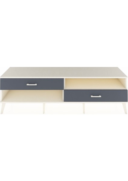 Hyperion Tv Ünitesi Tek Raflı 2 Çekmeceli 176X44X51 Aytaşı-Aytaşı/antrasit