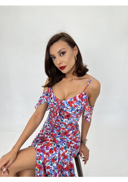 6410 Elbise-Kırmızı