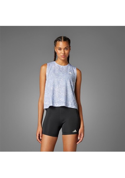 Performance JD7763 Own the Run CLIMACOOL 3-Stripes Tank Top