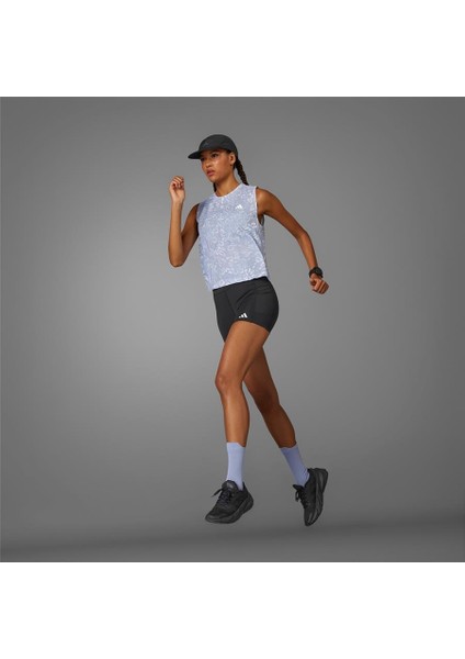 Performance JD7763 Own the Run CLIMACOOL 3-Stripes Tank Top