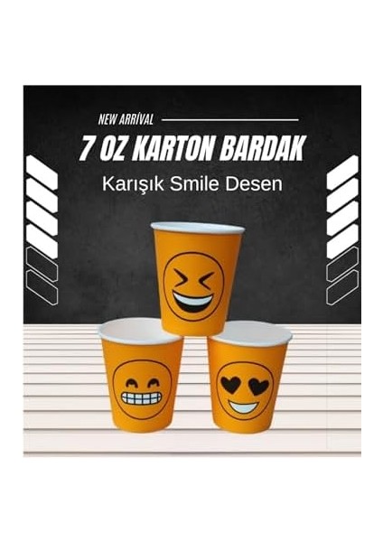 7 Oz Karton 1000 Adet Karışık Desen fiyatları