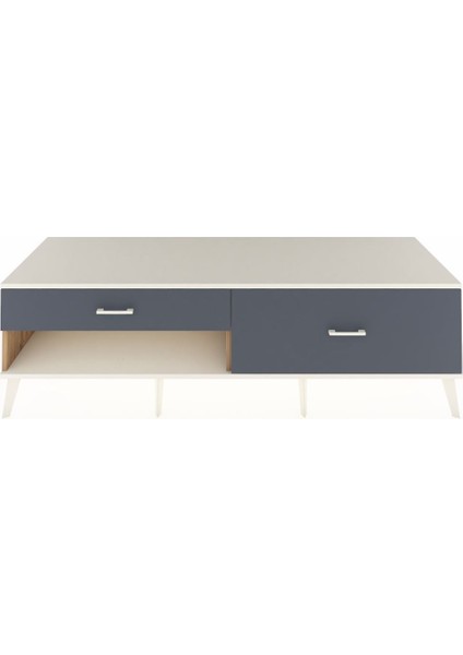 Kronos Tv Ünitesi 2 Çekmeceli 176X59X51 Çam-Aytaşı/antrasit