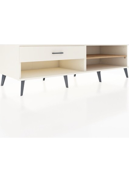 Kronos Tv Ünitesi Tek Raflı Tek Çekmeceli 176X59X51 Aytaşı-Çam/aytaşı fiyatları