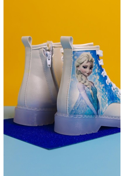 Fida Sedef Çizgi Karakter Baskılı Bağcıklı Işıklı Çocuk Bot fırsatları