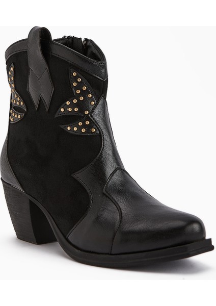 Lowis Siyah Troklu Kadın Kovboy Western Bot fiyatları