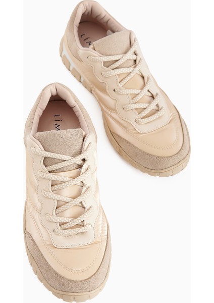 Leen Bej Paraşüt Kumaşlı Kadın Sneakers fırsatları