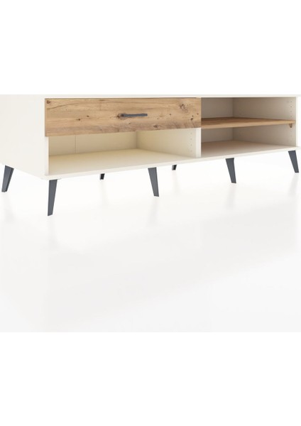 Kronos Tv Ünitesi Tek Raflı Tek Çekmeceli 176X59X51 Aytaşı-Çam/çam fiyatları