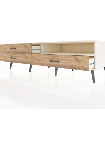Kronos Tv Ünitesi Tek Raflı 3 Çekmeceli 176X59X51 Aytaşı-Aytaşı/çam fırsatları