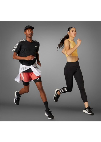 Performance IL9870 adidas DailyRun 3-Stripes 7/8 Leggings