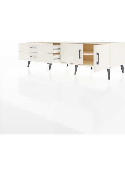 Kronos Tv Ünitesi Tek Raflı 2 Çekmeceli 2 Kapaklı 176X59X51 Aytaşı-Aytaşı/aytaşı modelleri