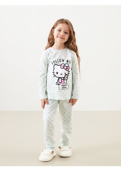Yeni Sezon Hello Kitty Baskılı Kız Çocuk Pijama Takım fiyatları