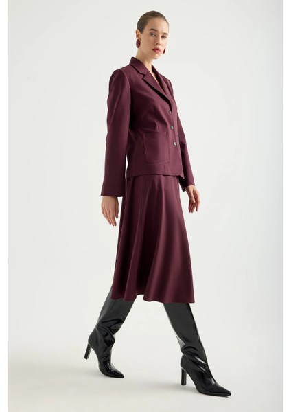 Cepli Kumaş Blazer Ceket