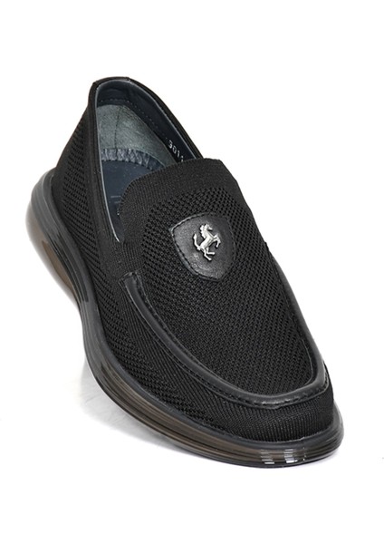Triko Örme Lacivert Loafer Erkek Ayakkabı Eva/tpu Taban - 3011