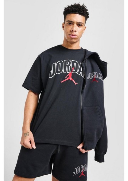 Jordan Brooklyn Oversize Kesim Erkek Siyah Tişört fiyatları