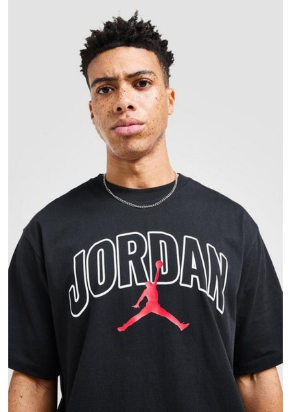 Jordan Brooklyn Oversize Kesim Erkek Siyah Tişört modelleri