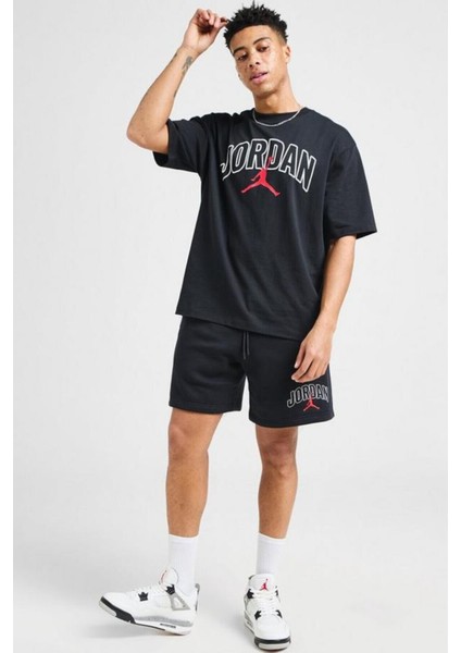 Jordan Brooklyn Oversize Kesim Erkek Siyah Tişört indirimleri