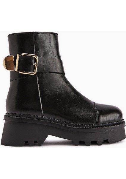 Cristin Siyah Yüksek Tabanlı Kadın Bot