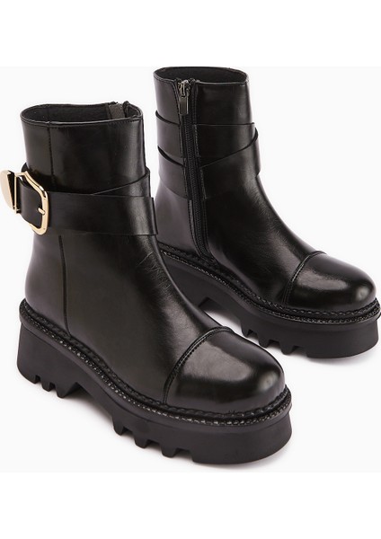 Cristin Siyah Yüksek Tabanlı Kadın Bot fiyatları