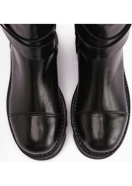 Cristin Siyah Yüksek Tabanlı Kadın Bot fırsatları
