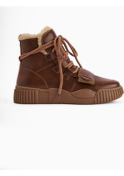 Yanisa Taba Kürklü Bağcıklı Kadın Spor Bot