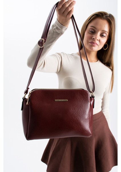 3 Bölmeli Ayarlanabilir Askılı Çapraz Çanta 1437