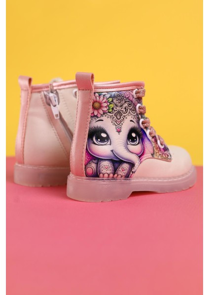 Janny Sedef Çizgi Karakter Baskılı Bağcıklı Bebe Işıklı Bot indirimleri