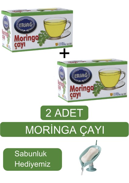 Moringa Çayı (2paket) - Sabunluk Hediyemiz 2000-03