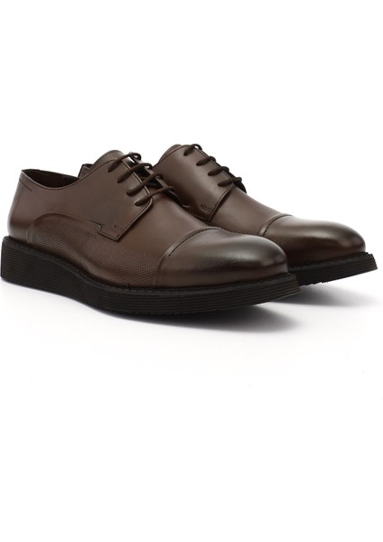 Erkek Kahve Antik Bağcıklı Hakiki Deri Klasik Ayakkabı fiyatları