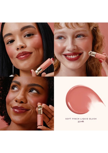 Soft Pinch Cheek & Lip Trio - Üçlü Dudak ve Yanak Seti 5,2 Ml, 6,4 G - Worth fırsatları