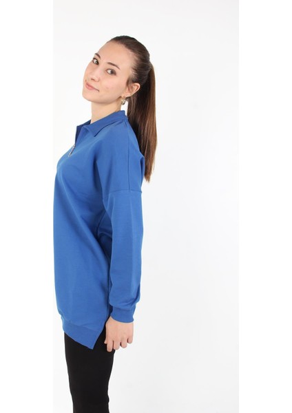 6059 Likralı Compact Penye Polo Yaka Sweat indirimleri