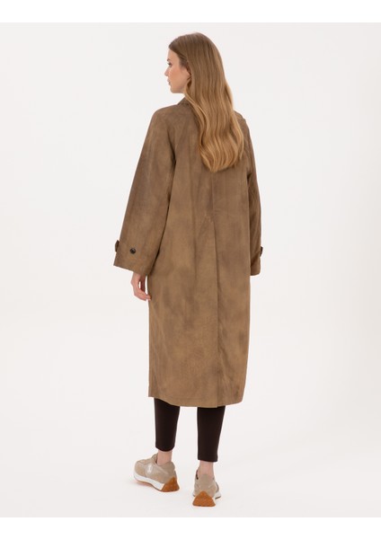 Kadın Bej Trençkot 50314049-VR011 fırsatları