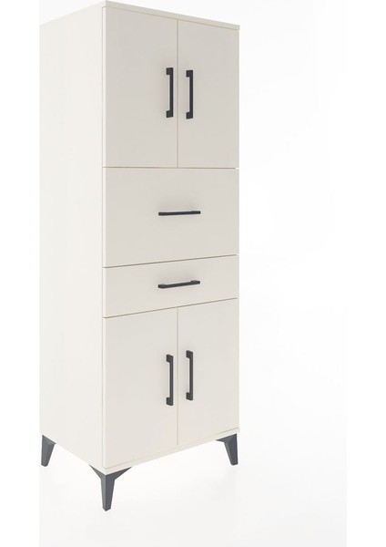 Hyperion Dolap 3 Raflı 2 Çekmeceli 4 Kapaklı 60X44X163 Aytaşı-Aytaşı fiyatları