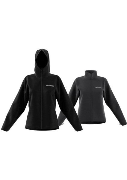 Kadın Siyah Mont W mt Ess 3ın1 J JM8707