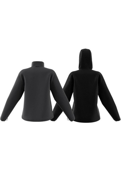 Kadın Siyah Mont W mt Ess 3ın1 J JM8707