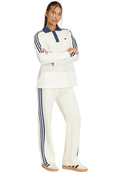 Kadın Beyaz Eşofman Altı KNIT CLASSIC TP KS7801