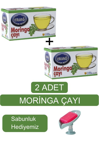 Moringa Çayı (2paket) - Sabunluk Hediyemiz 2000-08