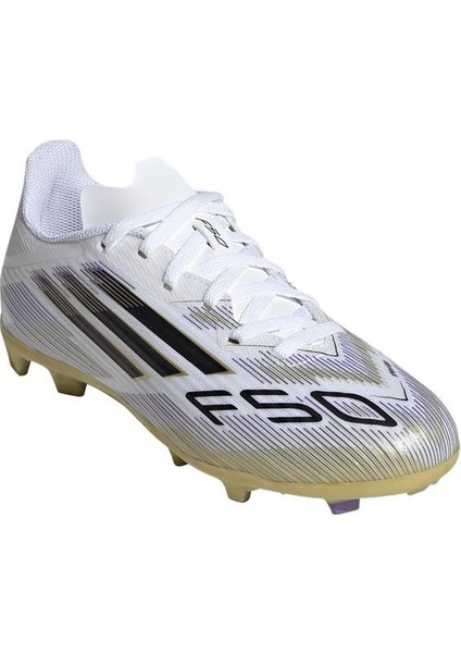 Unisex Çocuk Beyaz Krampon F50 LEAGUE FG/MG J JH7745