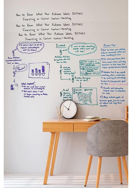 Kendinden Yapışkanlı Şeffaf Tahta Filmi - 3 Metre x 60 cm