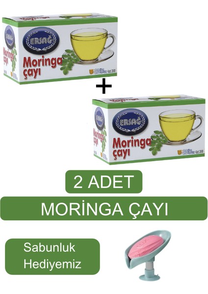 Moringa Çayı (2paket) - Sabunluk Hediyemiz 2000-09