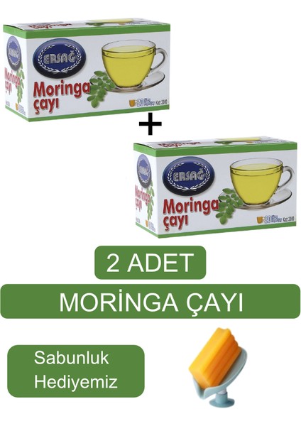 Moringa Çayı (2paket) - Sabunluk Hediyemiz 2000-04