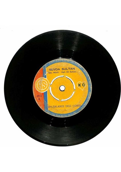 Sivaslı Aşık Ali Sultan ve Sevda Sultan - Benim Yolum Pir`ime Efkarlandı Deli Gönül Plak (106) PLK21006 fiyatları