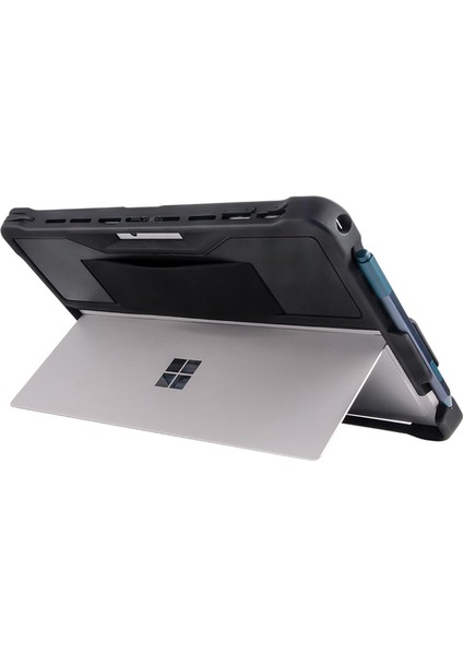 Surface Kılıf Microsoft Surface Pro ile Uyumlu Pro 4-5-6 Için Koruma Kapak Kılıf Siyah