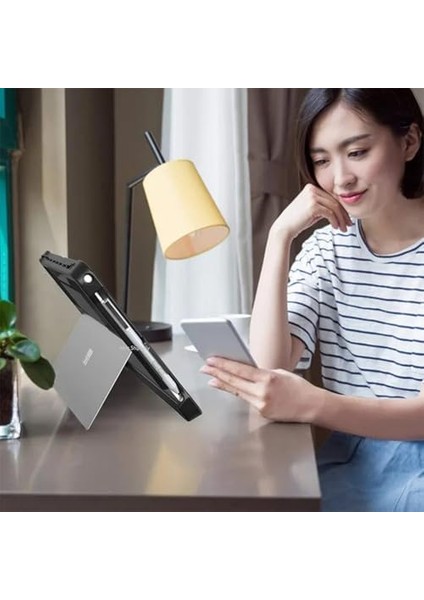 Surface Kılıf Microsoft Surface Pro ile Uyumlu Pro 4-5-6 Için Koruma Kapak Kılıf Siyah fiyatları