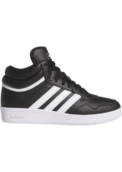Unisex Çocuk Siyah Yürüyüş Ayakkabısı HOOPS 4.0 MID J JI3477