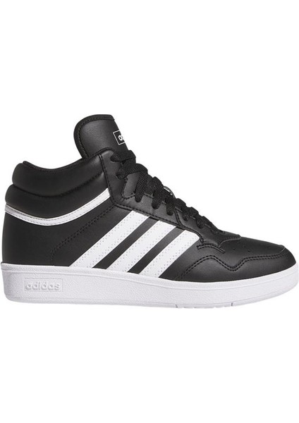 Unisex Çocuk Siyah Yürüyüş Ayakkabısı HOOPS 4.0 MID J JI3477