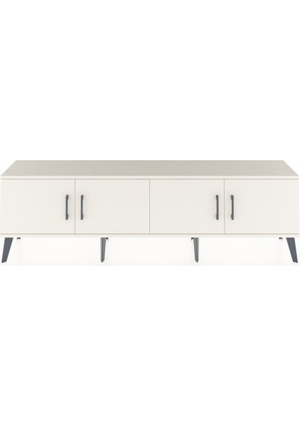Arges Tv Ünitesi 2 Raflı 4 Kapaklı 176X30X51 Aytaşı-Aytaşı/antrasit