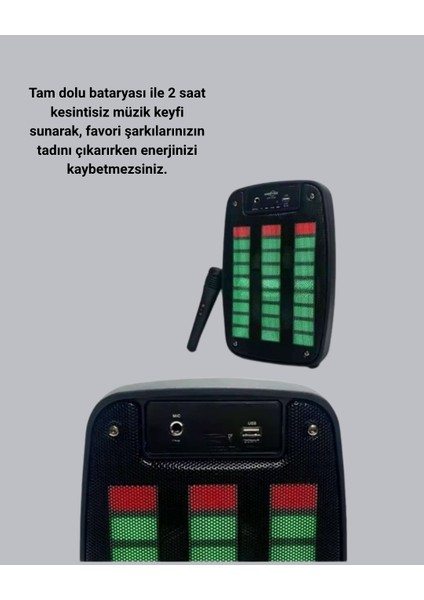 Bluetooth Bağlantılı Taşınabilir Müzik Cihazı – 2 Saat Kesintisiz Müzik fiyatları