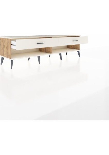 Hyperion Tv Ünitesi 2 Çekmeceli 176X44X51 Çam-Aytaşı/aytaşı indirimleri
