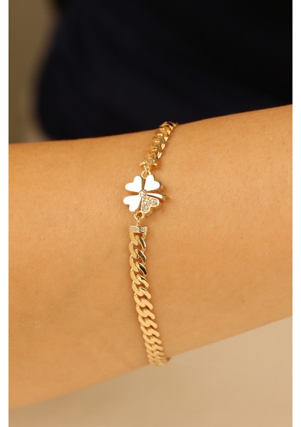 Yonca Model Gurmet Altın Bileklik CGKBLK0359