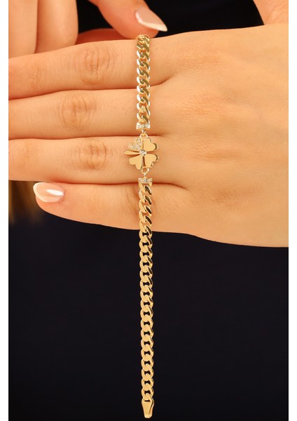 Yonca Model Gurmet Altın Bileklik CGKBLK0359 fırsatları